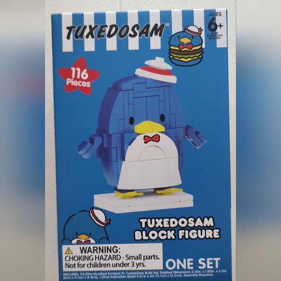 Hello Kitty And Friends Tuxedosam Building Block Figure - Picture 3 of 5